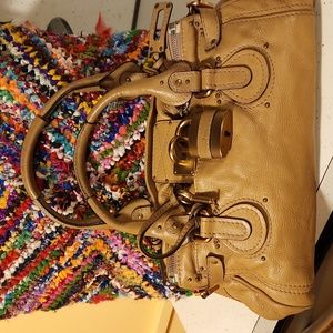 Chloe Paddington Beige Leather Bag